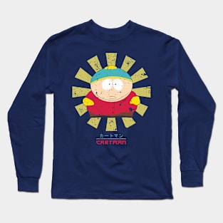 South Park Cartman Retro Japanese Long Sleeve T-Shirt